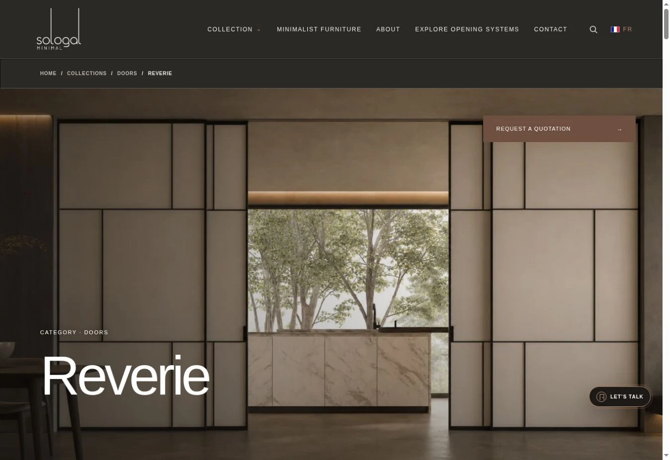 MINIMAL by SOLOGAL — A catalogue that shows the result