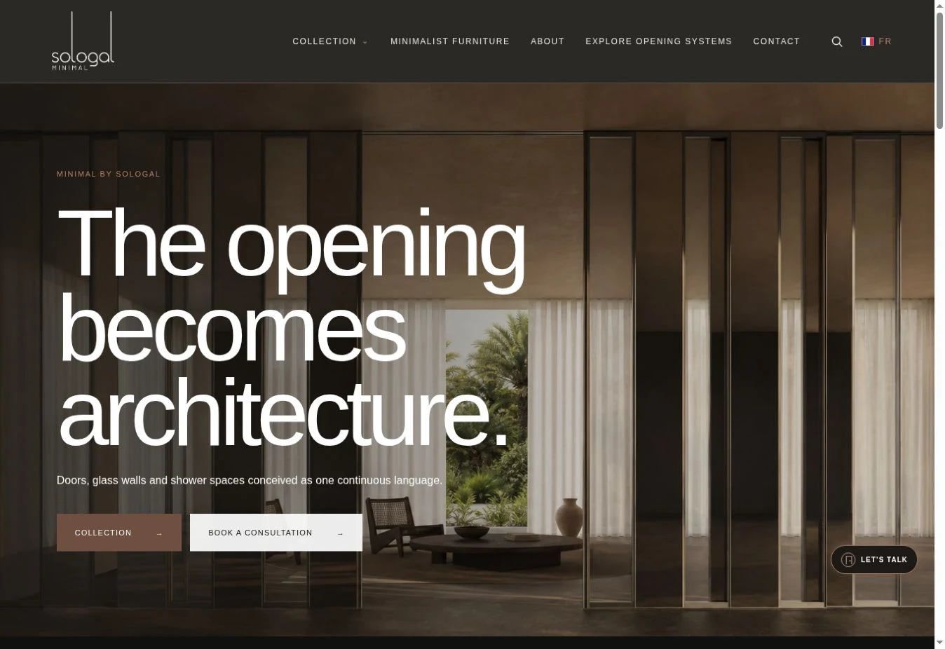 MINIMAL by SOLOGAL — From a technical profile to a product customers understand and want.